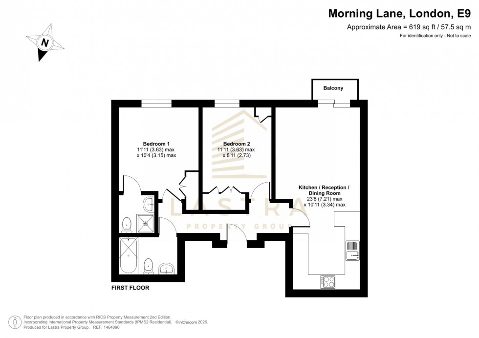 Floorplan for Morning Lane, London, E9