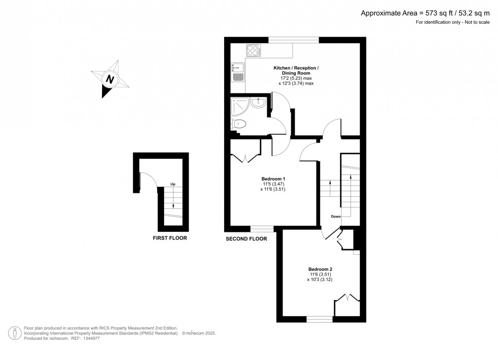 Floorplan for Hainault Road, London
