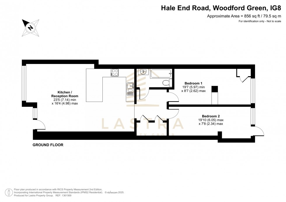 Floorplan for Hale End Road, Woodford Green
